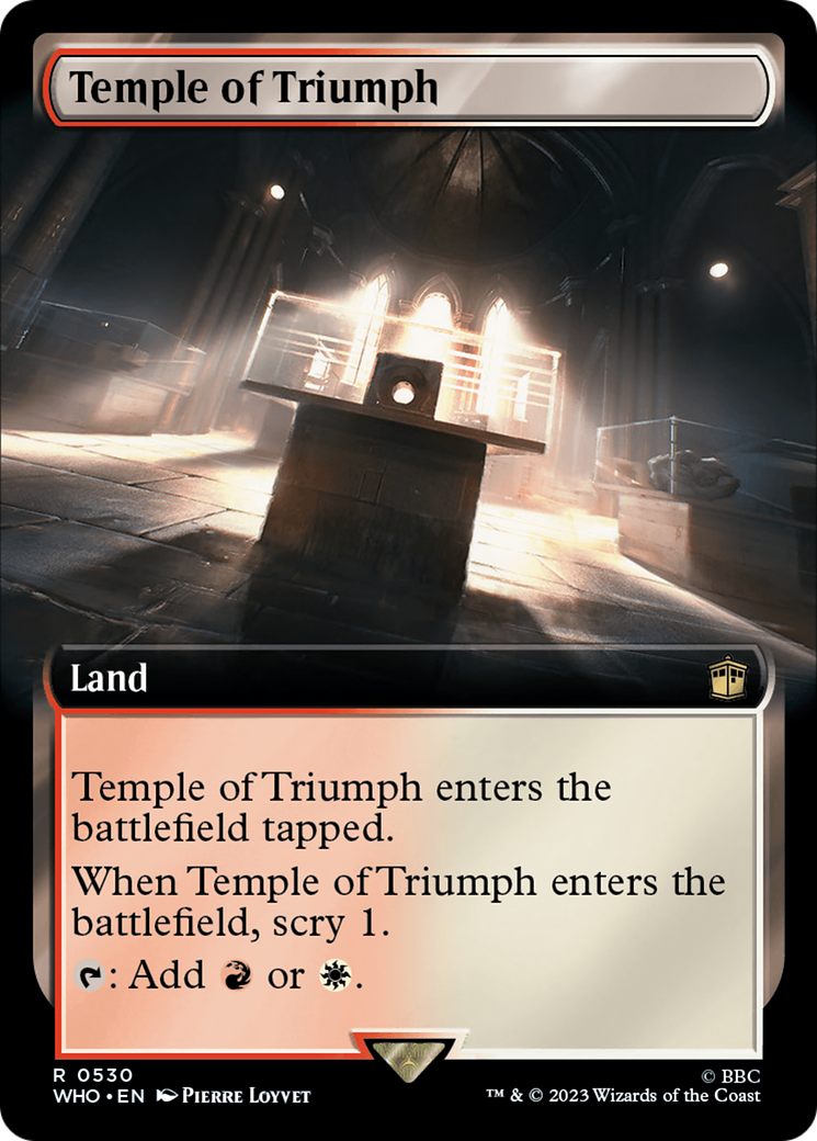 Temple of Triumph (WHO-530) (Extended Art)