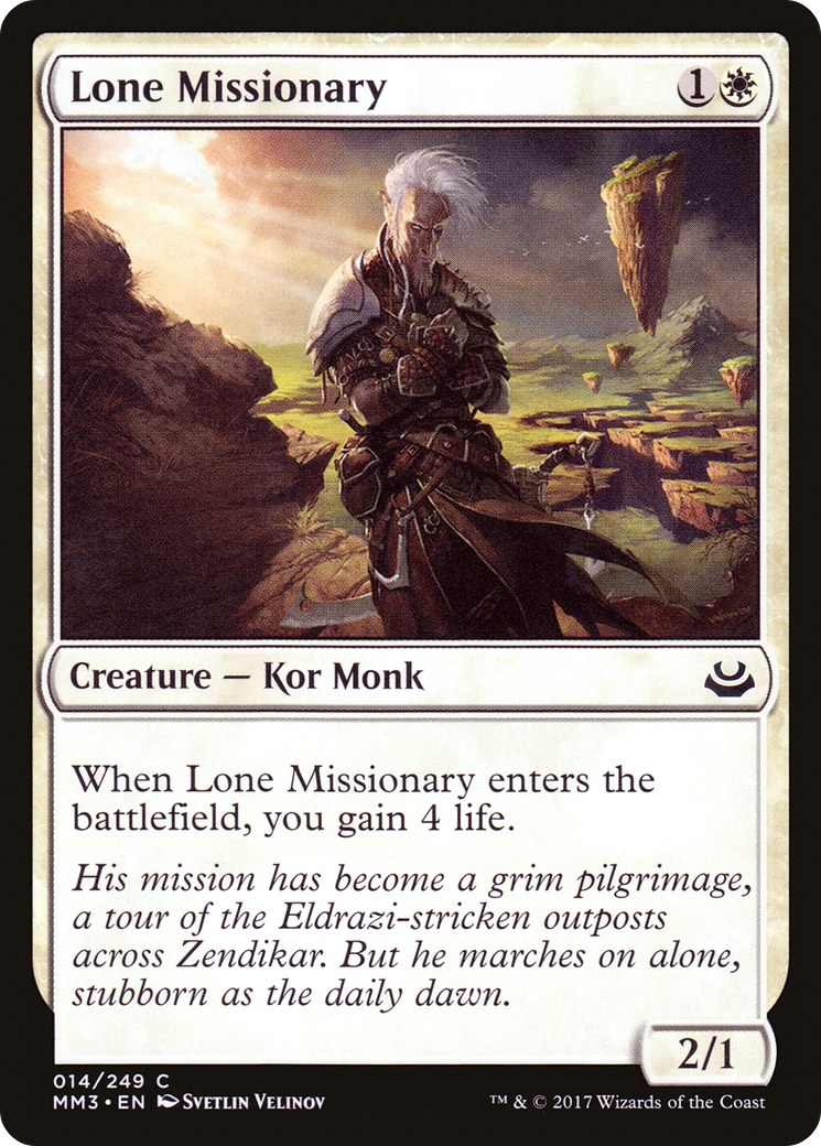 Lone Missionary (MM3-014) (Foil)