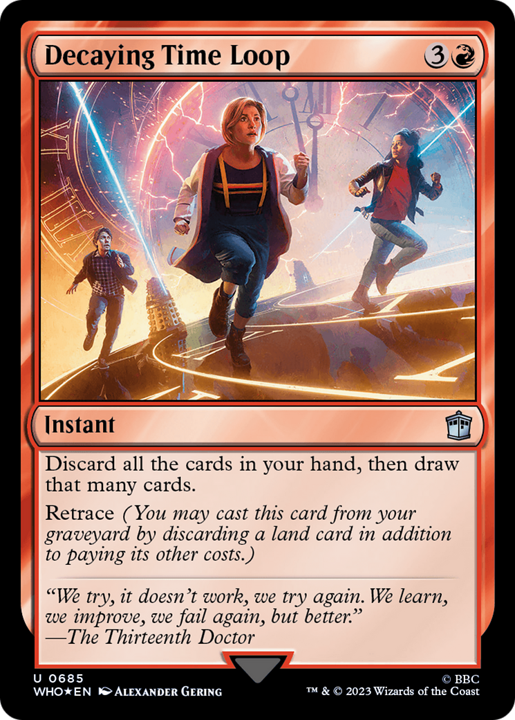 Decaying Time Loop (WHO-685) (Surge Foil)