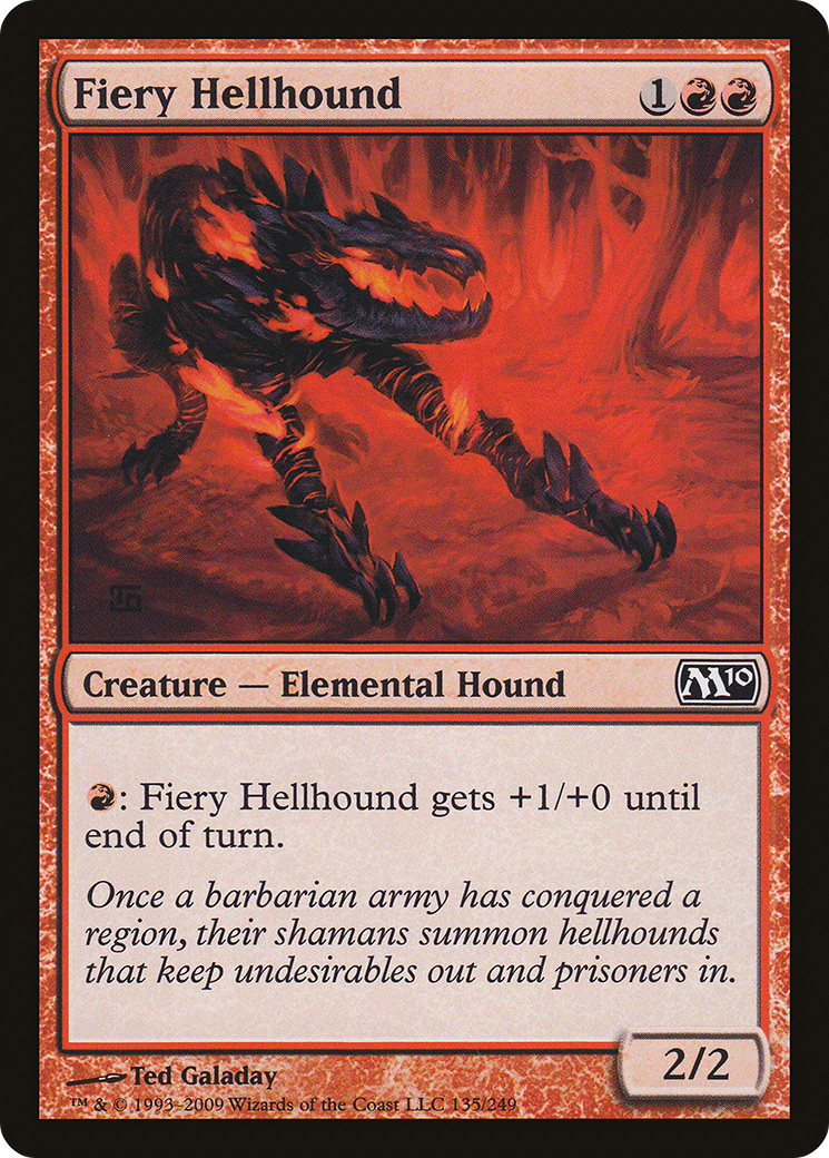Fiery Hellhound (M10-135)