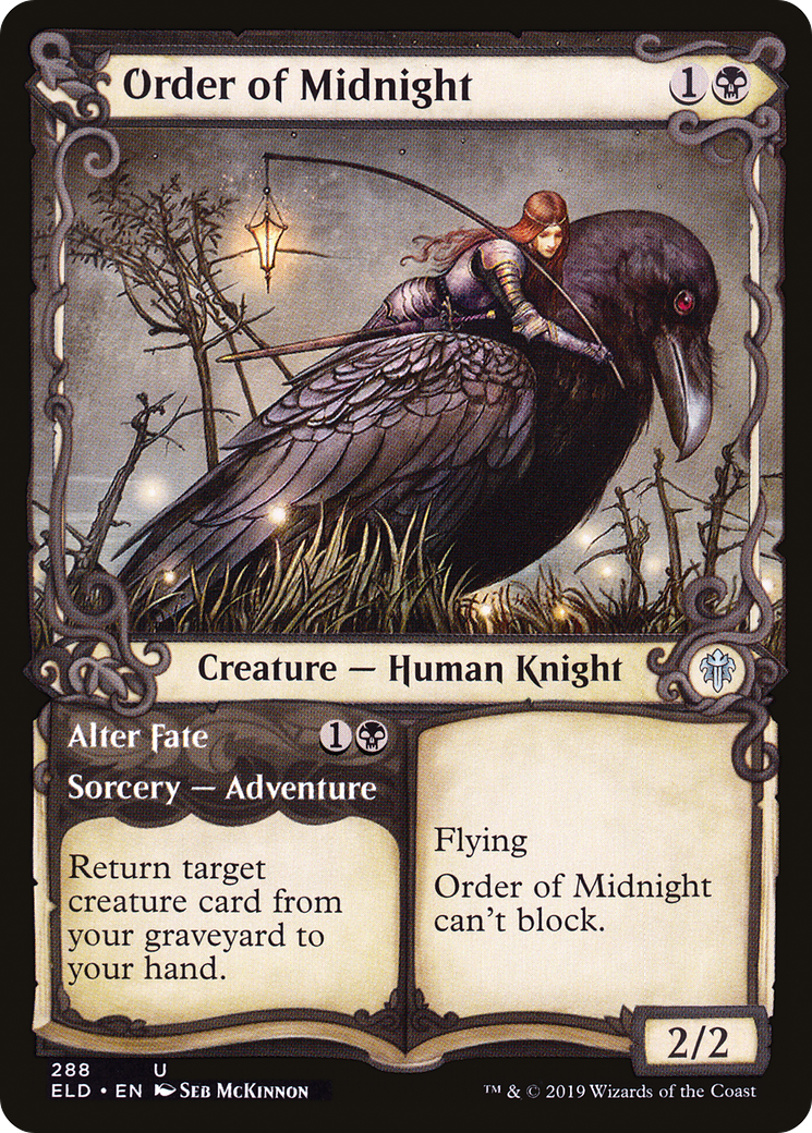 Order of Midnight // Alter Fate (ELD-288) (Showcase)