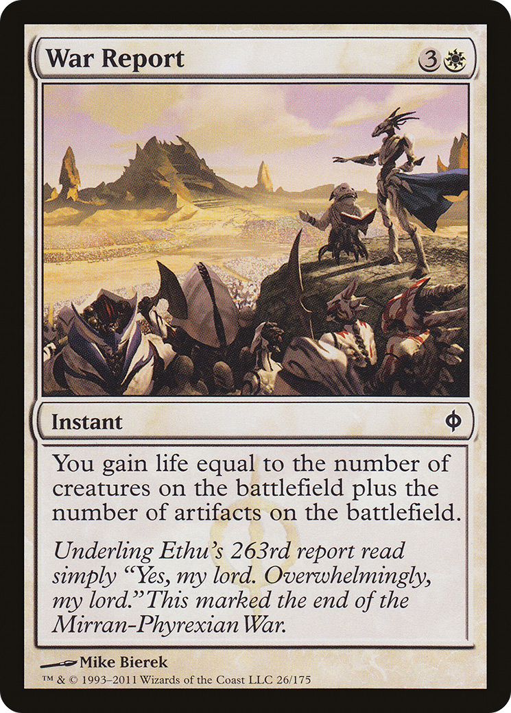 War Report (NPH-026) (Foil)
