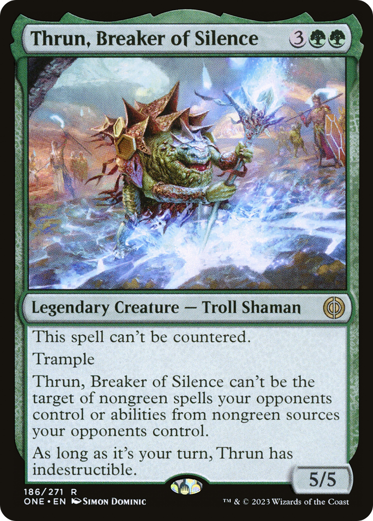 Thrun, Breaker of Silence (ONE-186) (Foil)