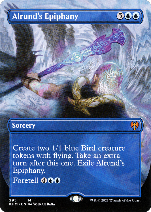 Alrund's Epiphany (KHM-295) (Borderless) (Foil)