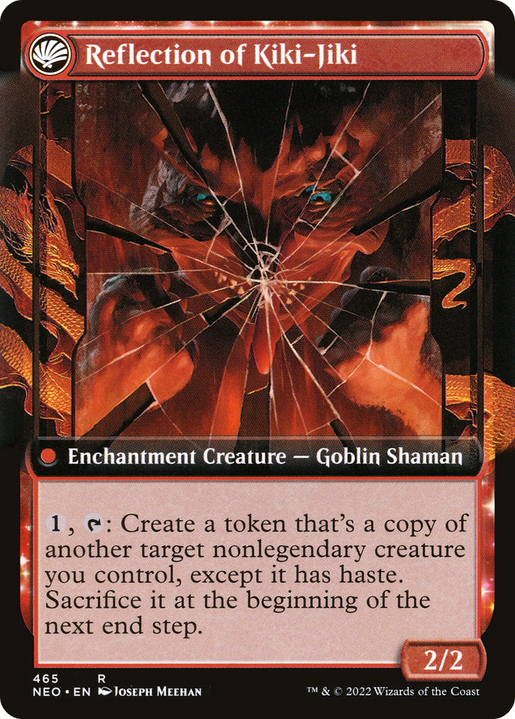 Fable of the Mirror-Breaker // Reflection of Kiki-Jiki (NEO-465) (Extended Art) (Foil)