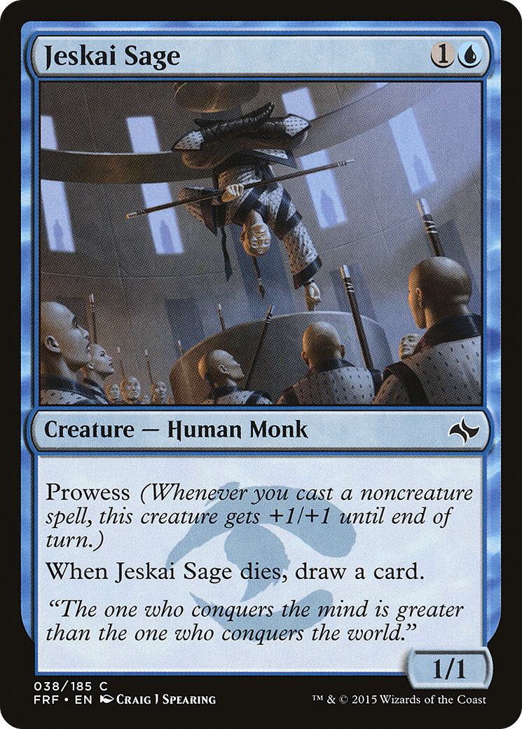Jeskai Sage (FRF-038) (Foil)