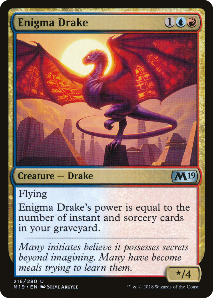 Enigma Drake (M19-216) (Foil)