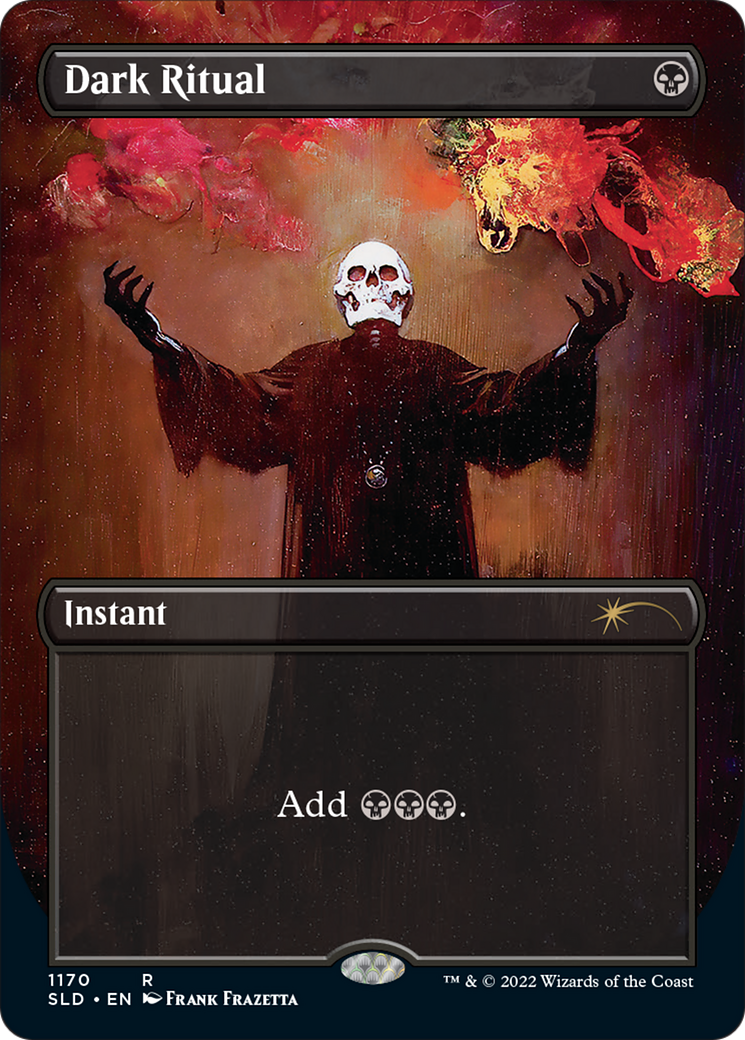 Dark Ritual (SLD-1170) (Borderless)