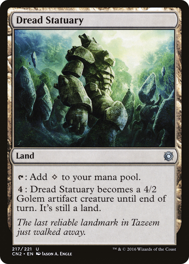 Dread Statuary (CN2-217) (Foil)