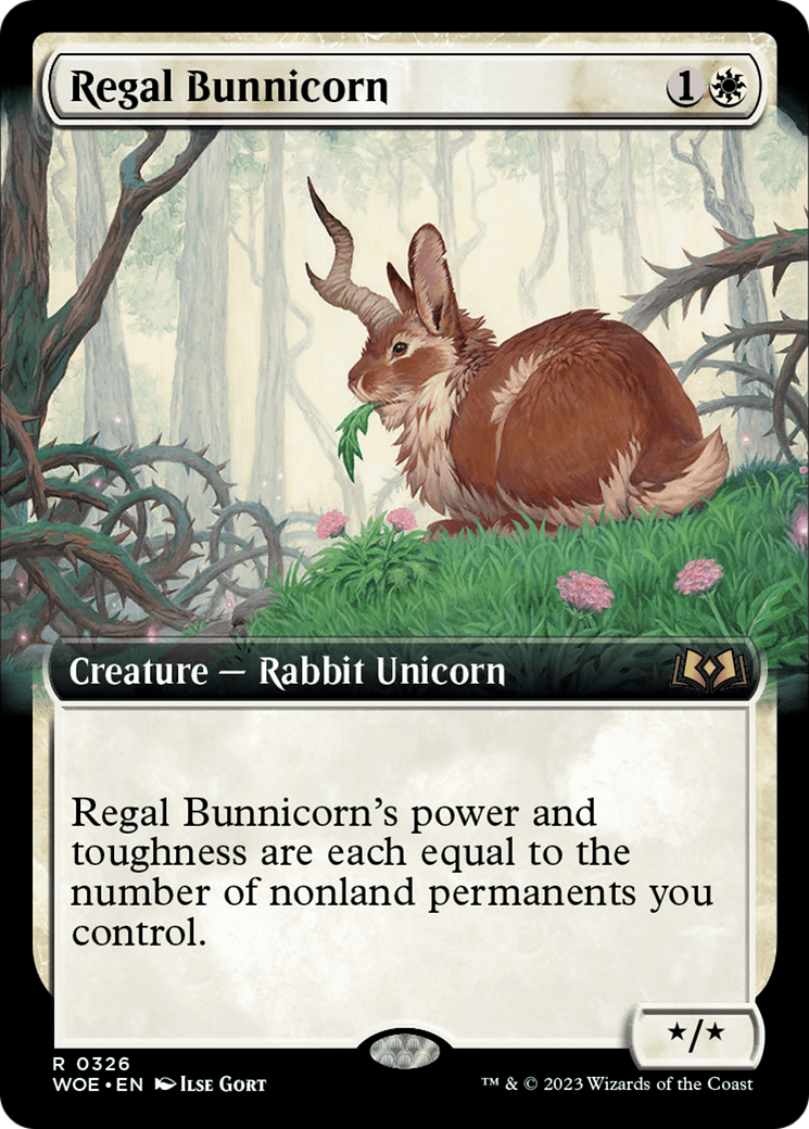 Regal Bunnicorn (WOE-326) (Extended Art)