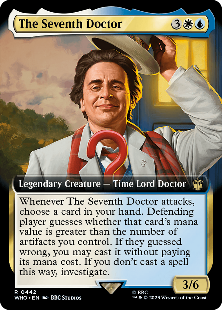 The Seventh Doctor (WHO-442) (Extended Art)