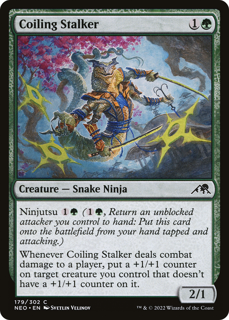 Coiling Stalker (NEO-179) (Foil)
