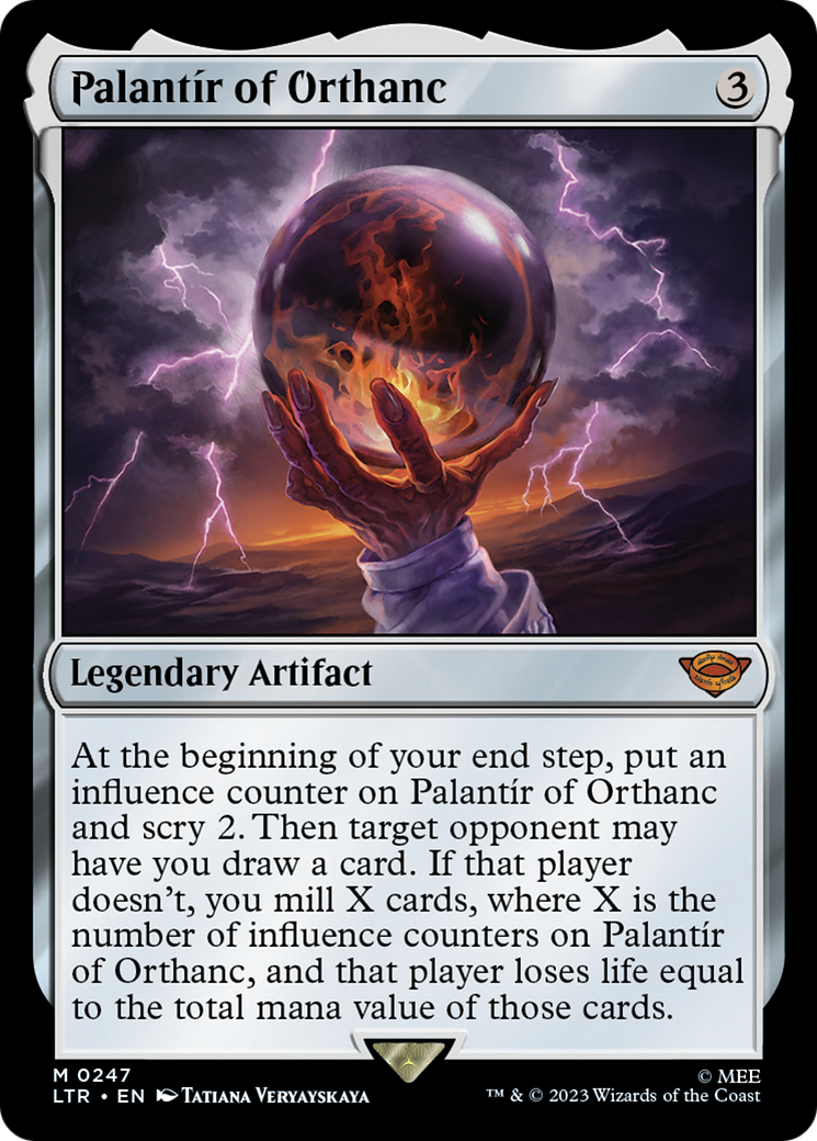 Palantír of Orthanc (LTR-247) (Foil)