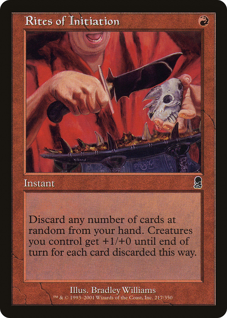 Rites of Initiation (ODY-217) (Foil)