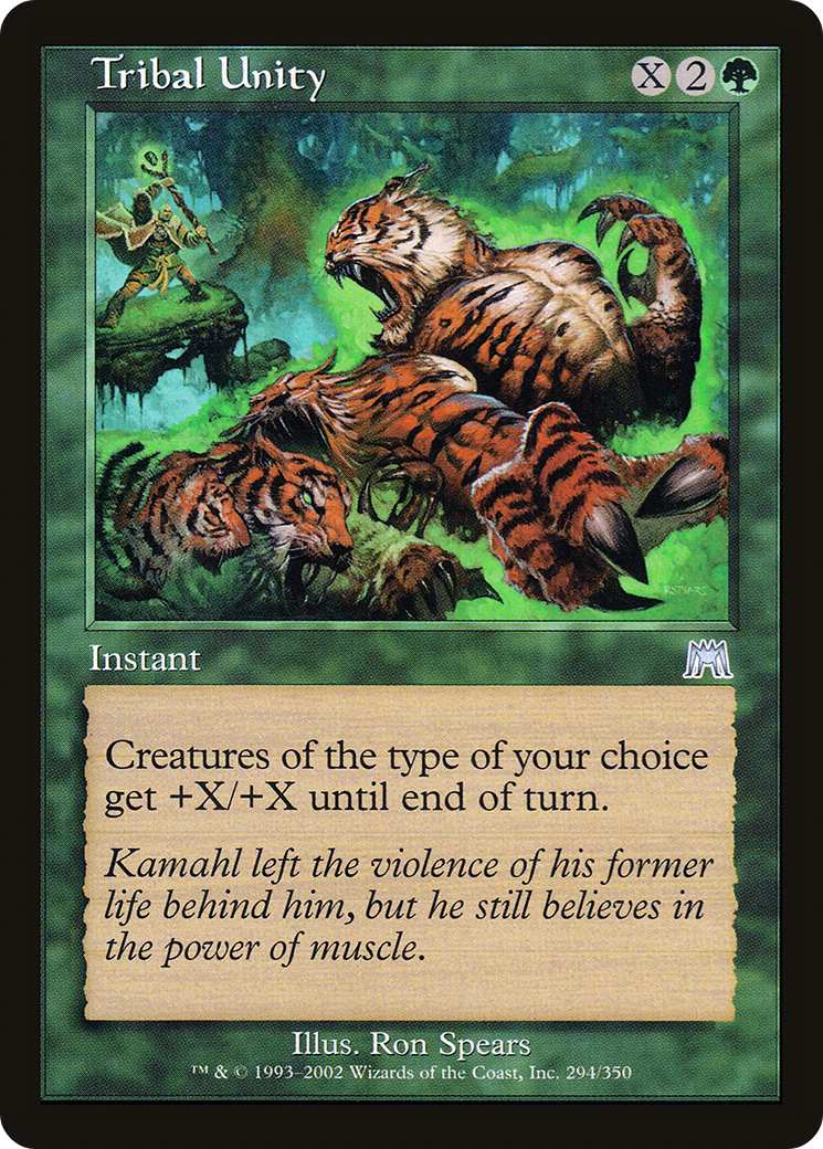 Tribal Unity (ONS-294) (Foil)