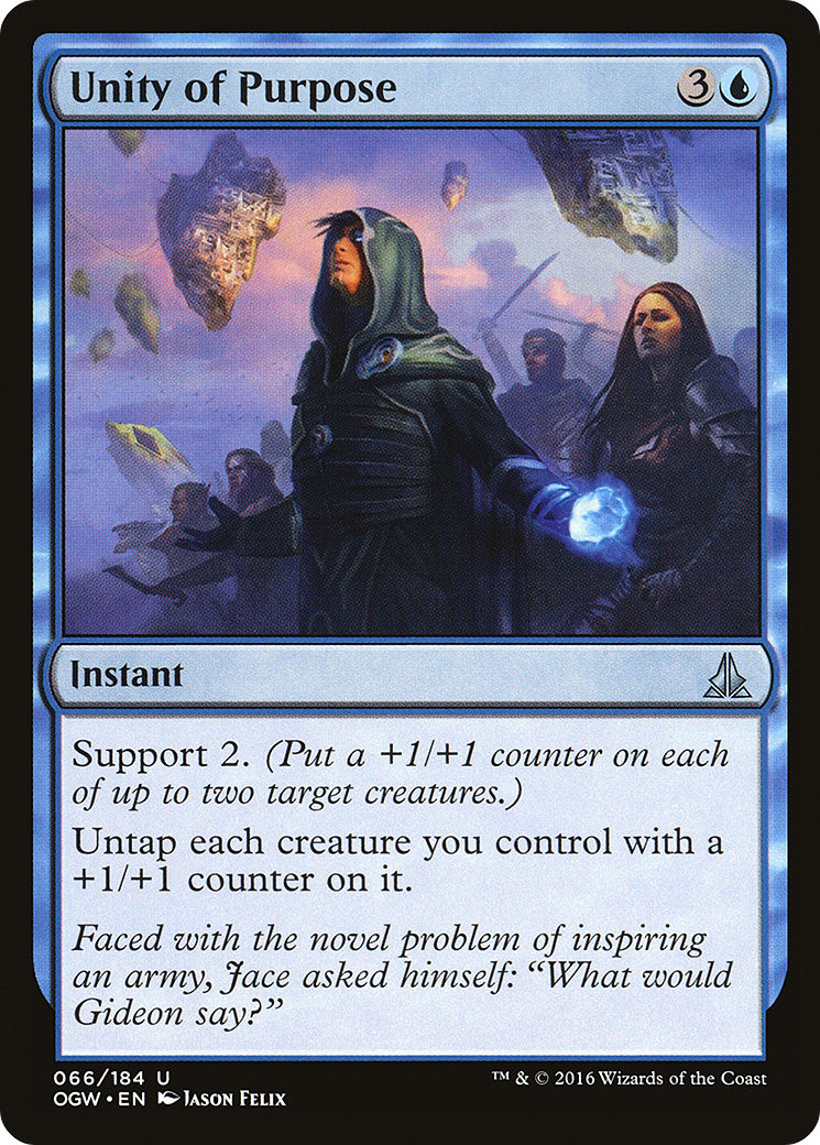 Unity of Purpose (OGW-066)