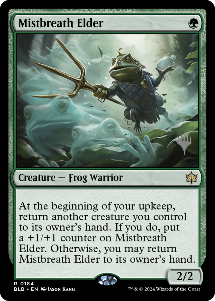 Mistbreath Elder (PPBLB-184P) (Foil)