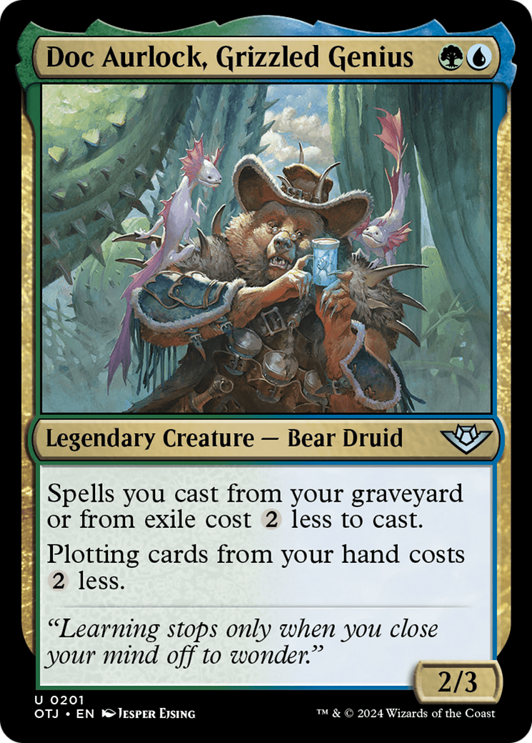Doc Aurlock, Grizzled Genius (OTJ-201)