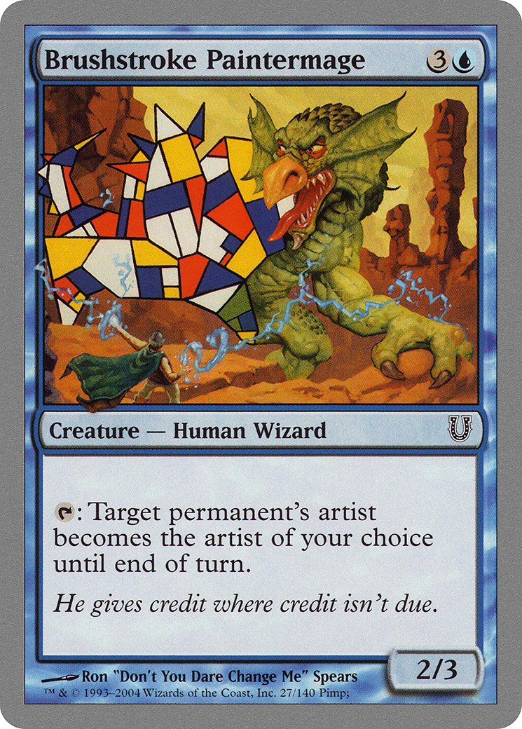 Brushstroke Paintermage (UNH-027)