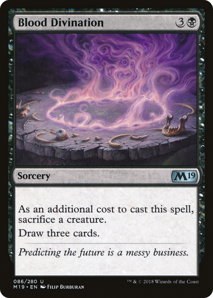 Blood Divination (M19-086) (Foil)