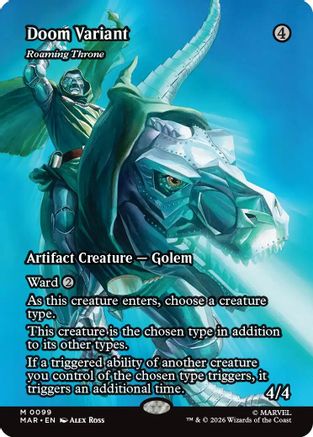 Doom Variant - Roaming Throne (Borderless) (MAR-099)