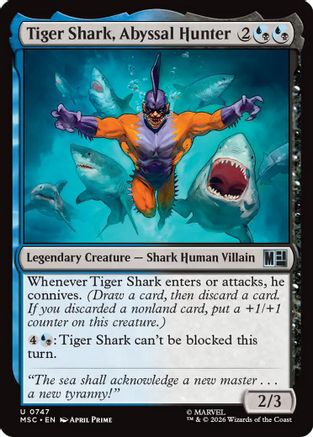 Tiger Shark, Abyssal Hunter (MSC-747)