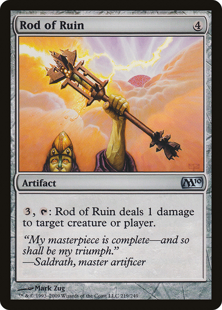 Rod of Ruin (M10-219) (Foil)