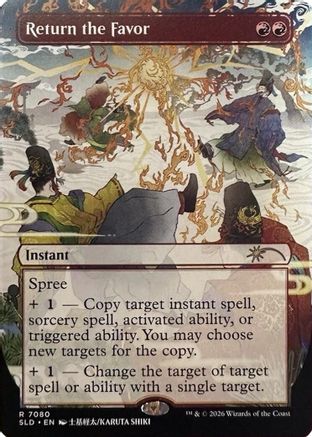 Return the Favor (SLD-7080) (Foil)