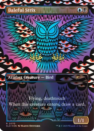 Baleful Strix (2070) (Rainbow Foil) (SLD-2070)