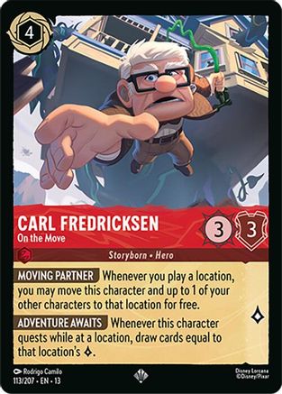 Carl Fredricksen - On the Move (13-113) (Cold Foil)