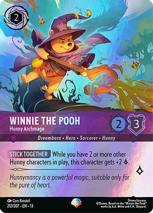 Winnie the Pooh - Hunny Archmage (Epic) (13-212) (Holofoil)