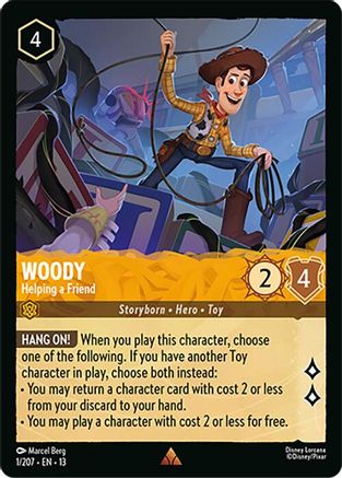 Woody - Helping a Friend (13-001) (Cold Foil)