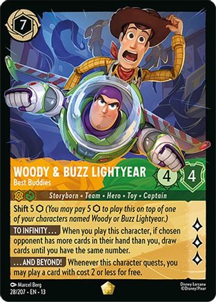 Woody & Buzz Lightyear - Best Buddies (13-028)