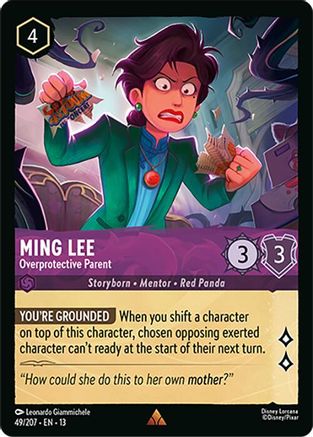 Ming Lee - Overprotective Parent (13-049)