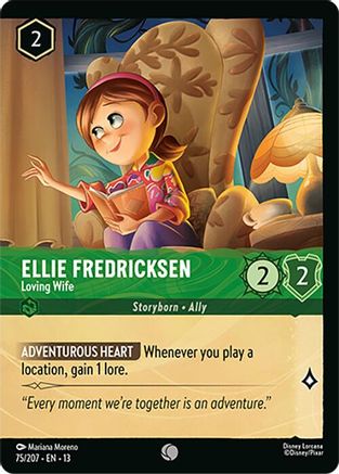 Ellie Fredricksen - Loving Wife (Foil) (13-075) (Cold Foil)