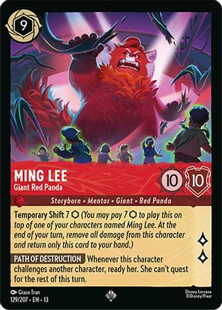 Ming Lee - Giant Red Panda (13-129) (Cold Foil)