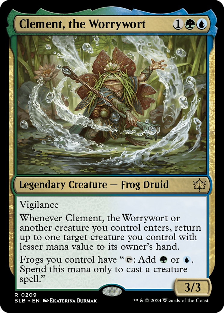 Clement, the Worrywort (BLB-209) (Foil)