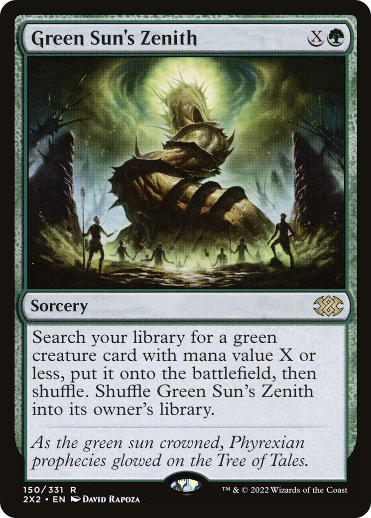 Green Sun's Zenith (2X2-150)