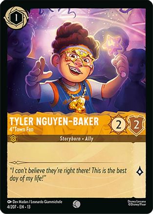 Tyler Nguyen-Baker - 4*Town Fan (13-004) (Cold Foil)