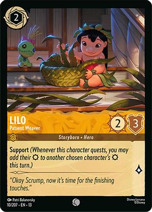 Lilo - Patient Weaver (13-010) (Cold Foil)
