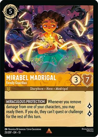 Mirabel Madrigal - Family Guardian (13-025) (Cold Foil)