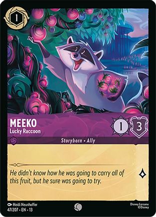 Meeko - Lucky Raccoon (13-047)