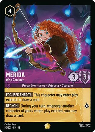 Merida - Wisp Conjurer (13-050) (Cold Foil)