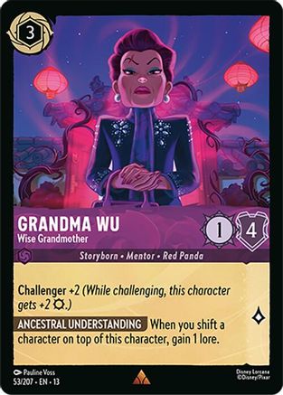 Grandma Wu - Wise Grandmother (13-053)
