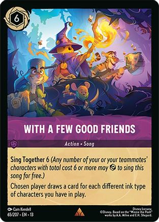With a Few Good Friends (13-065) (Cold Foil)