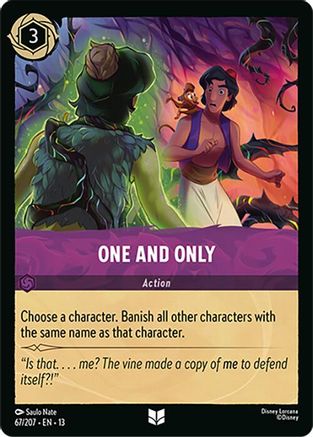 One and Only (13-067) (Cold Foil)