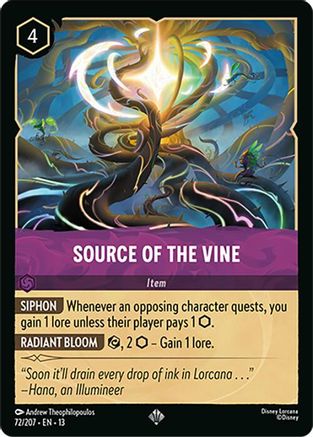 Source of the Vine (13-072) (Cold Foil)