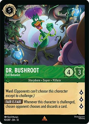 Dr. Bushroot - Evil Botanist (13-092)