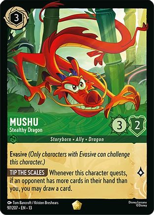 Mushu - Stealthy Dragon (13-097)