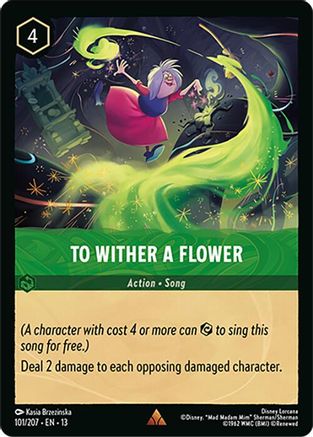 To Wither a Flower (13-101) (Cold Foil)